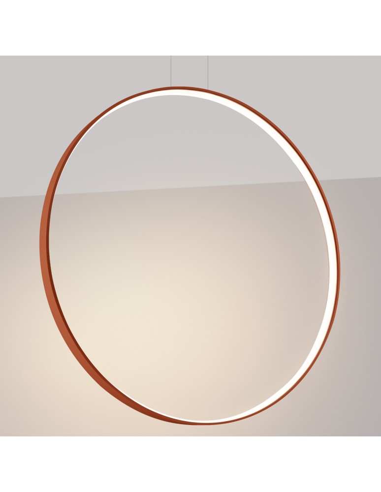 Thoro Lampa wisząca RIO 110 ochra czerwona LED 3000K TH.407 Thoro Lampa wisząca RIO 110 ochra czerwona LED 3000K TH.407