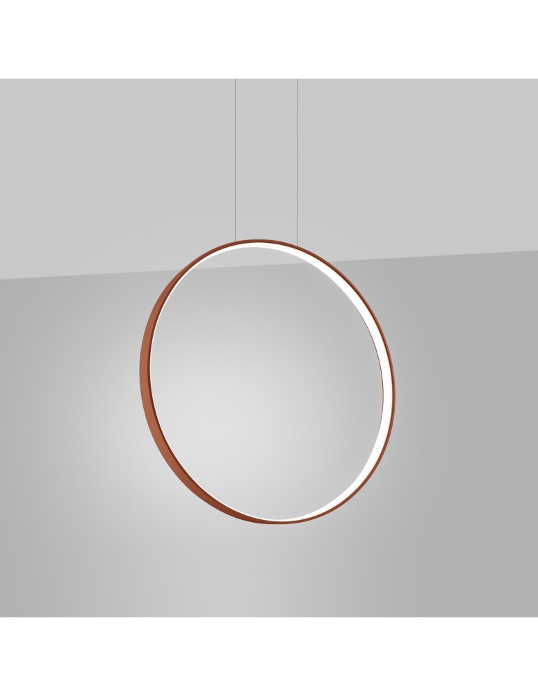Thoro Lampa wisząca RIO 55 ochra czerwona LED 4000K TH.408 Thoro Lampa wisząca RIO 55 ochra czerwona LED 4000K TH.408