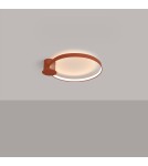 Thoro Plafon RIO 55 ochra czerwona LED 3000K TH.411 Thoro Plafon RIO 55 ochra czerwona LED 3000K TH.411