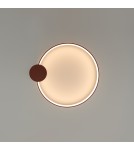 Thoro Plafon RIO 55 ochra czerwona LED 3000K TH.411 Thoro Plafon RIO 55 ochra czerwona LED 3000K TH.411