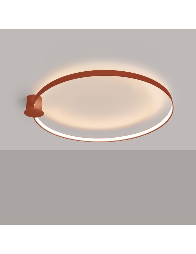 Thoro Plafon RIO 110 ochra czerwona LED 3000K TH.413 Thoro Plafon RIO 110 ochra czerwona LED 3000K TH.413