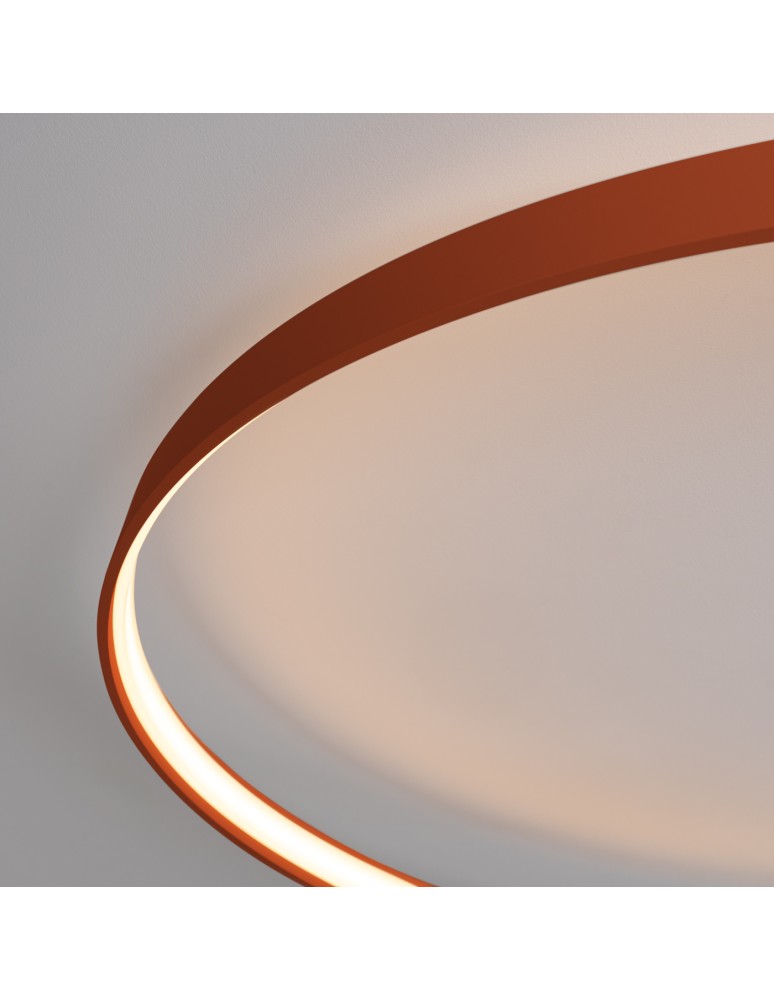 Thoro Plafon RIO 110 ochra czerwona LED 3000K TH.413 Thoro Plafon RIO 110 ochra czerwona LED 3000K TH.413