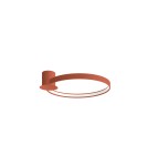Lampy sufitowe ringi - Thoro Plafon RIO 55 ochra czerwona LED 4000K TH.414 - product 1