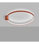 Lampy sufitowe ringi - Thoro Plafon RIO 110 ochra czerwona LED 4000K TH.416 - product 3
