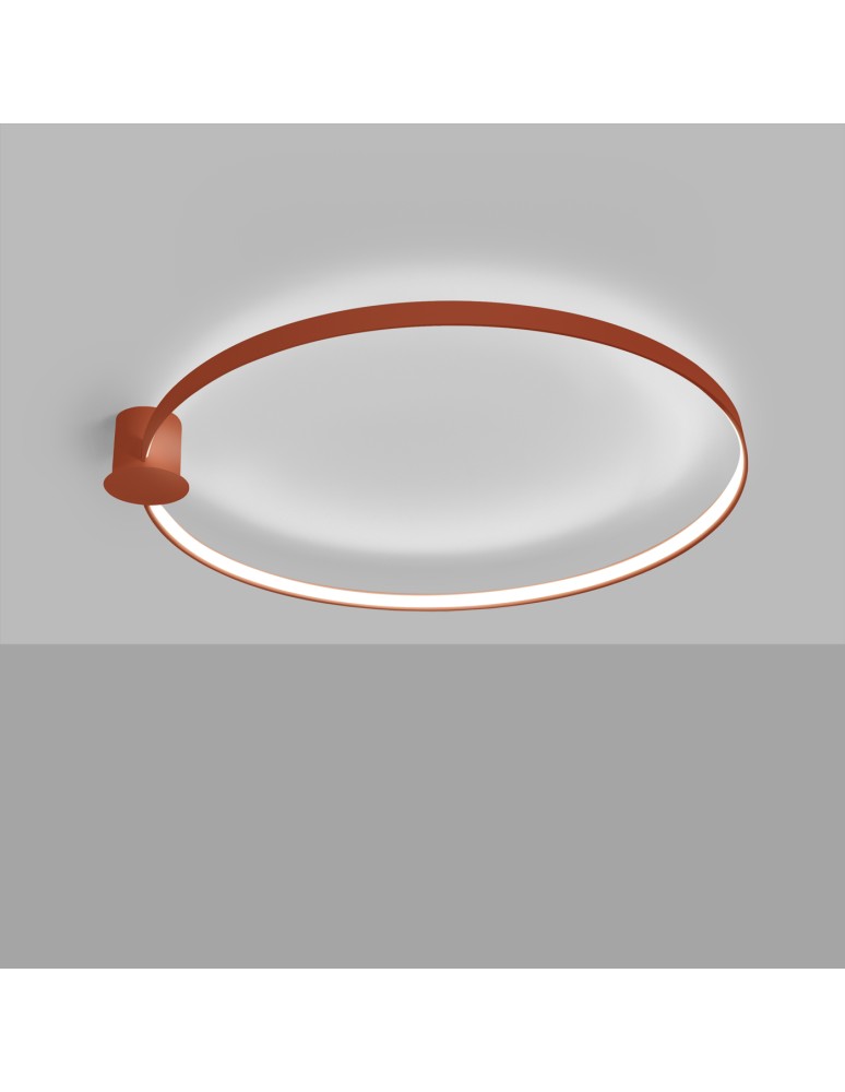 Thoro Plafon RIO 110 ochra czerwona LED 4000K TH.416