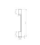 Kinkiety designerskie - Thoro Kinkiet SAPPO 150 zielony oliwkowy LED 3000K TH.422 - product 6