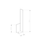 Kinkiety designerskie - Thoro Kinkiet LAHTI 90 beżowy LED 3000K TH.431 - product 7