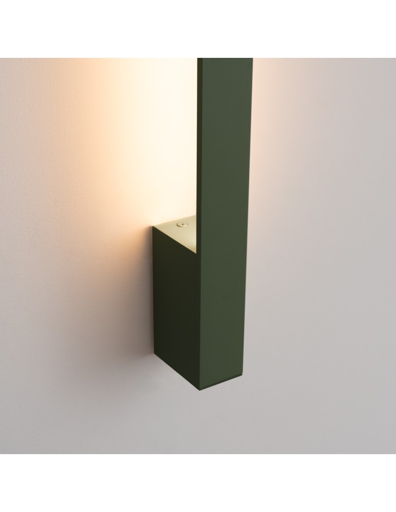Thoro Kinkiet LAHTI 90 zielony oliwkowy LED 3000K TH.437 Thoro Kinkiet LAHTI 90 zielony oliwkowy LED 3000K TH.437