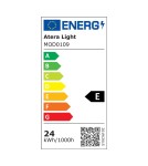 Kinkiety designerskie - Thoro Kinkiet LAHTI 90 ochra czerwona LED 3000K TH.443 - product 9