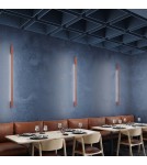 Kinkiety designerskie - Thoro Kinkiet LAHTI 90 ochra czerwona LED 3000K TH.443 - product 11