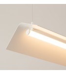Lampy wiszące nad wyspę - Thoro Lampa wisząca ELVA biała LED 3000K TH.447 - product 4