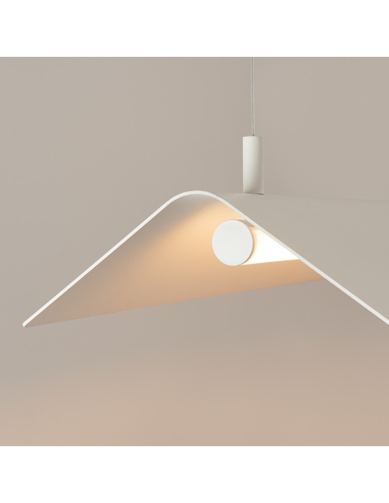 Thoro Lampa wisząca ELVA biała LED 3000K TH.447