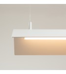 Lampy wiszące nad wyspę - Thoro Lampa wisząca ELVA biała LED 3000K TH.447 - product 8