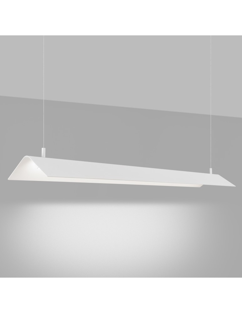 Thoro Lampa wisząca ELVA biała LED 4000K TH.448