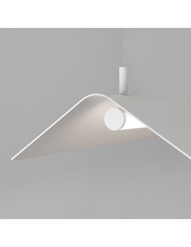 Thoro Lampa wisząca ELVA biała LED 4000K TH.448