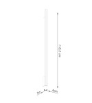 Thoro Kinkiet LAGOM 120 czarny LED 3000K TH.453 Thoro Kinkiet LAGOM 120 czarny LED 3000K TH.453