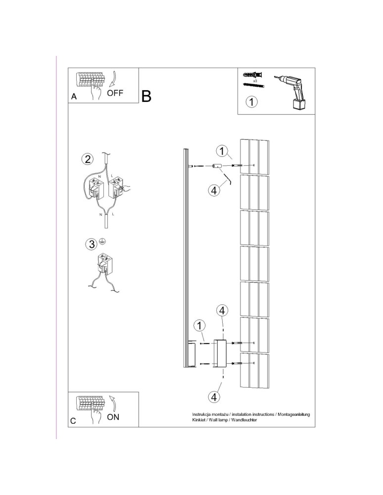 Thoro Kinkiet LAGOM 150 czarny LED 3000K TH.454 Thoro Kinkiet LAGOM 150 czarny LED 3000K TH.454