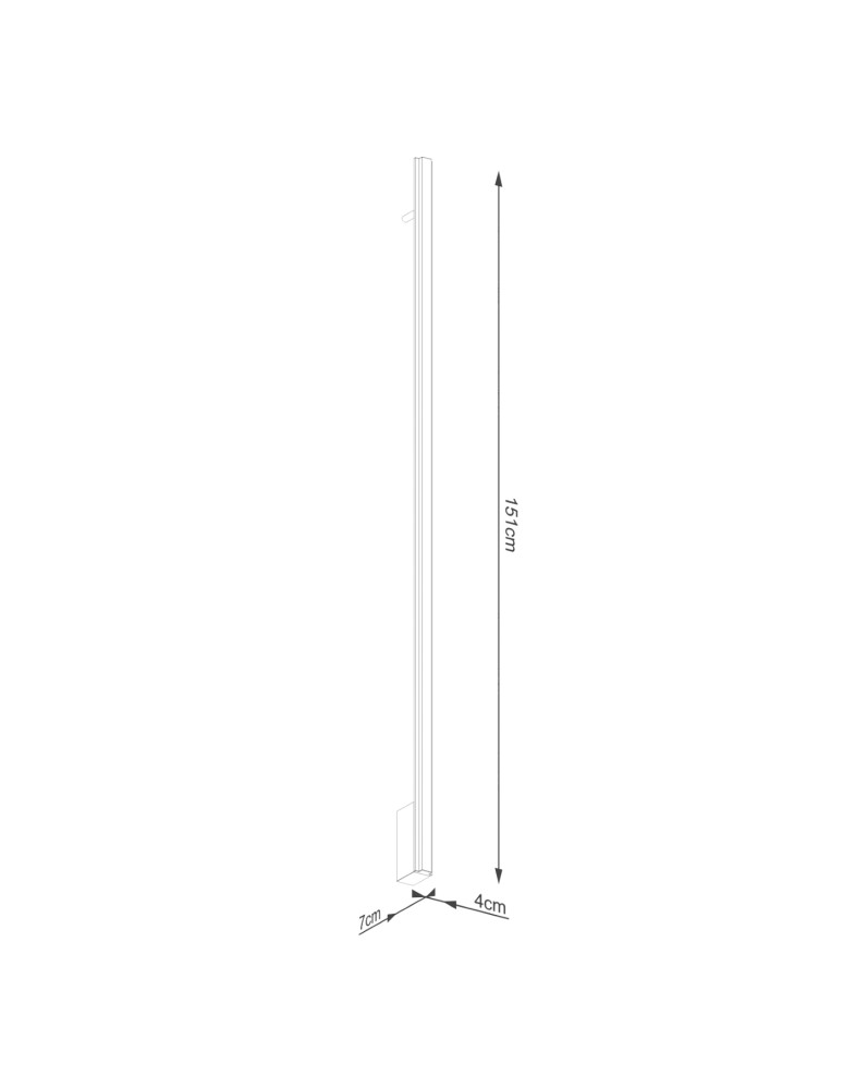 Thoro Kinkiet LAGOM 150 beżowy LED 3000K TH.460 Thoro Kinkiet LAGOM 150 beżowy LED 3000K TH.460