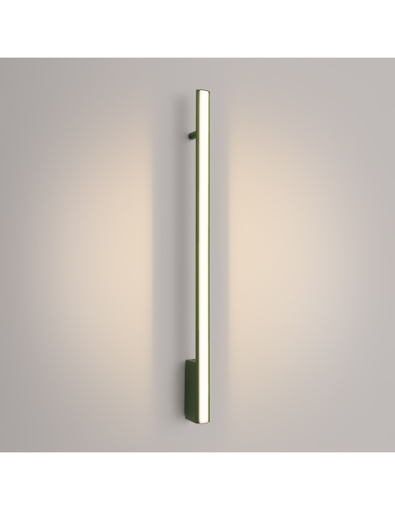 Thoro Kinkiet LAGOM 90 zielony oliwkowy LED 3000K TH.461