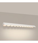 Thoro Lampa wisząca BISCUIT biała LED 3000K TH.467 Thoro Lampa wisząca BISCUIT biała LED 3000K TH.467