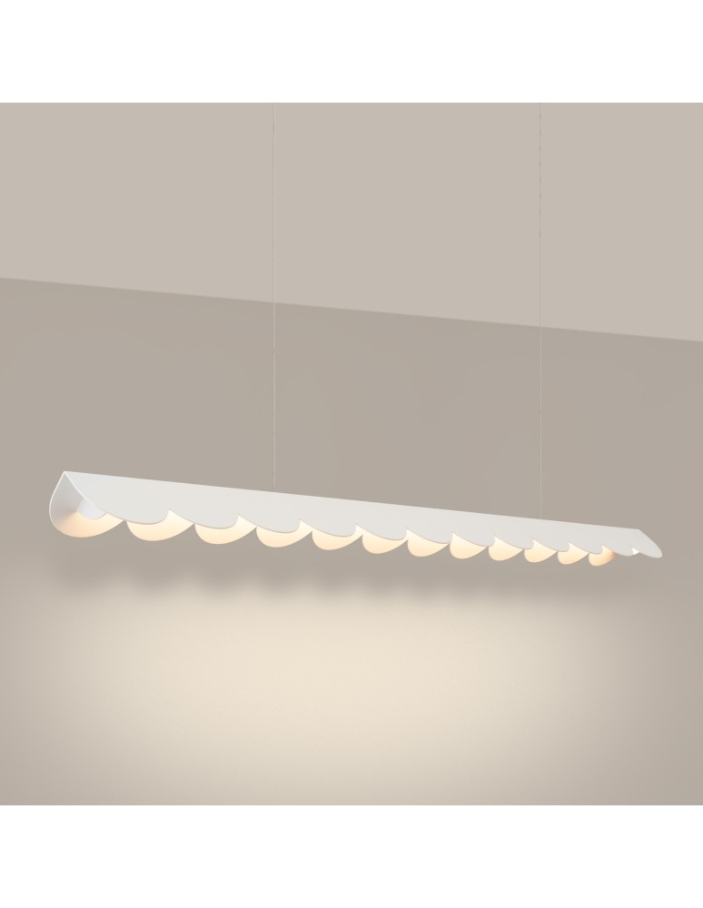 Thoro Lampa wisząca BISCUIT biała LED 3000K TH.467 Thoro Lampa wisząca BISCUIT biała LED 3000K TH.467