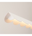 Thoro Lampa wisząca BISCUIT biała LED 3000K TH.467 Thoro Lampa wisząca BISCUIT biała LED 3000K TH.467
