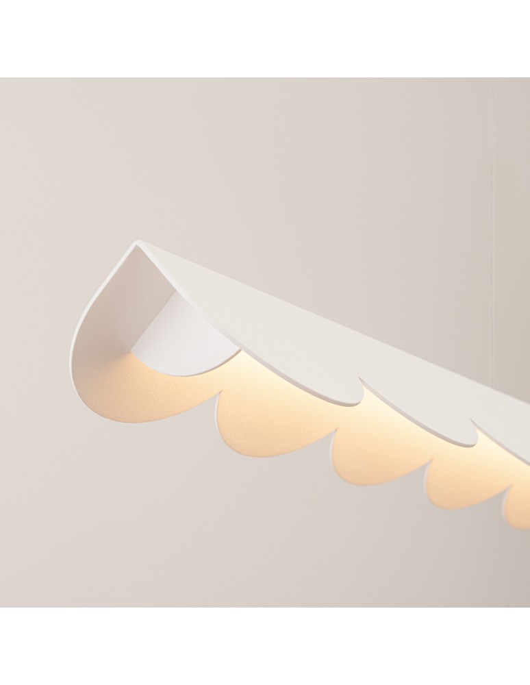 Thoro Lampa wisząca BISCUIT biała LED 3000K TH.467 Thoro Lampa wisząca BISCUIT biała LED 3000K TH.467