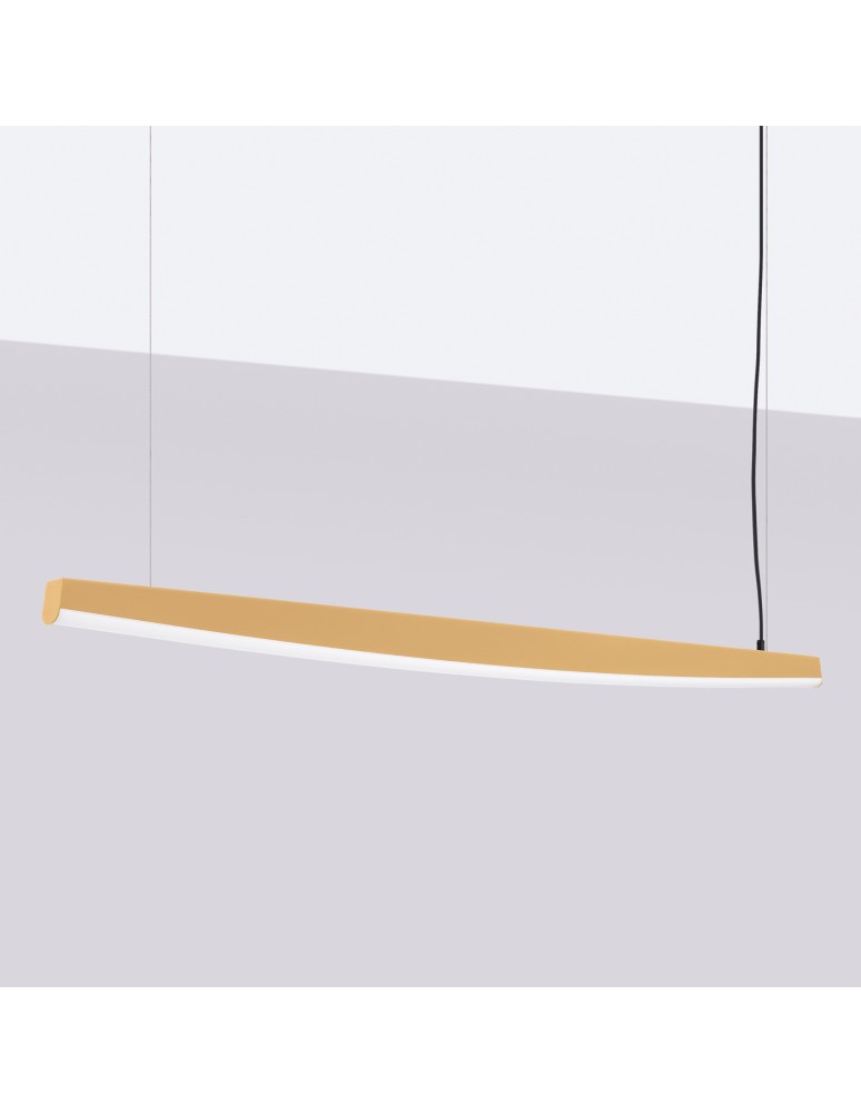 Thoro Lampa wisząca JORUN 150 złota LED 3000K TH.476 Thoro Lampa wisząca JORUN 150 złota LED 3000K TH.476