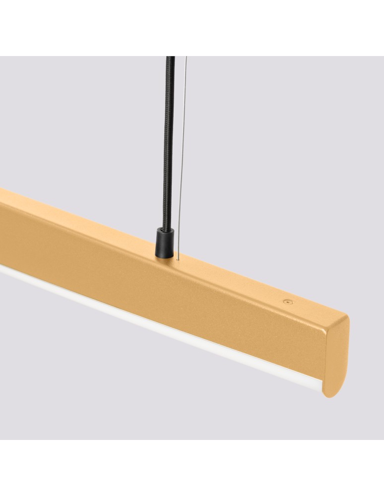 Thoro Lampa wisząca JORUN 150 złota LED 3000K TH.476 Thoro Lampa wisząca JORUN 150 złota LED 3000K TH.476