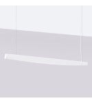 Lampy wiszące nad wyspę - Thoro Lampa wisząca JORUN 150 biała LED 4000K TH.477 - product 2