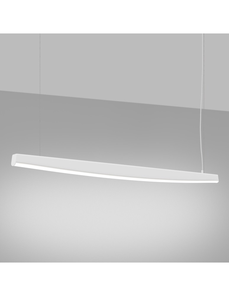 Thoro Lampa wisząca JORUN 150 biała LED 4000K TH.477