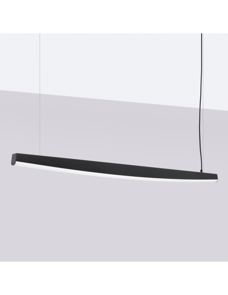 Thoro Lampa wisząca JORUN 150 czarna LED 4000K TH.478 Thoro Lampa wisząca JORUN 150 czarna LED 4000K TH.478
