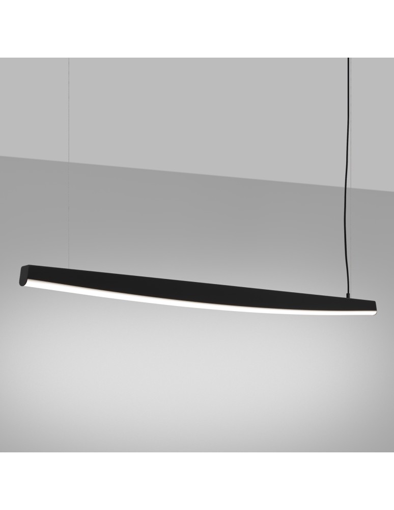 Thoro Lampa wisząca JORUN 150 czarna LED 4000K TH.478 Thoro Lampa wisząca JORUN 150 czarna LED 4000K TH.478