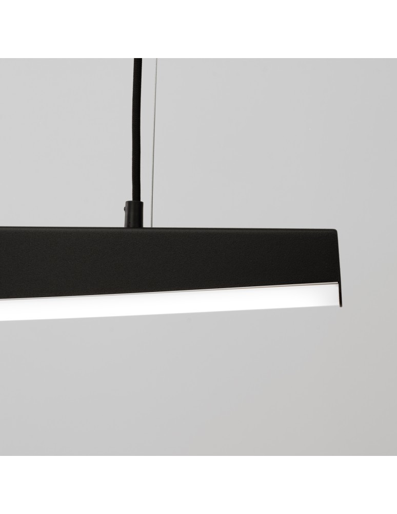 Thoro Lampa wisząca JORUN 150 czarna LED 4000K TH.478 Thoro Lampa wisząca JORUN 150 czarna LED 4000K TH.478
