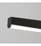 Thoro Lampa wisząca JORUN 150 czarna LED 4000K TH.478 Thoro Lampa wisząca JORUN 150 czarna LED 4000K TH.478