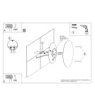Thoro Kinkiet BORGEN drewno LED 3000K TH.480 Thoro Kinkiet BORGEN drewno LED 3000K TH.480