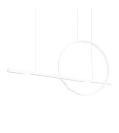 Thoro Lampa wisząca GLAD biała LED 3000K TH.492 Thoro Lampa wisząca GLAD biała LED 3000K TH.492
