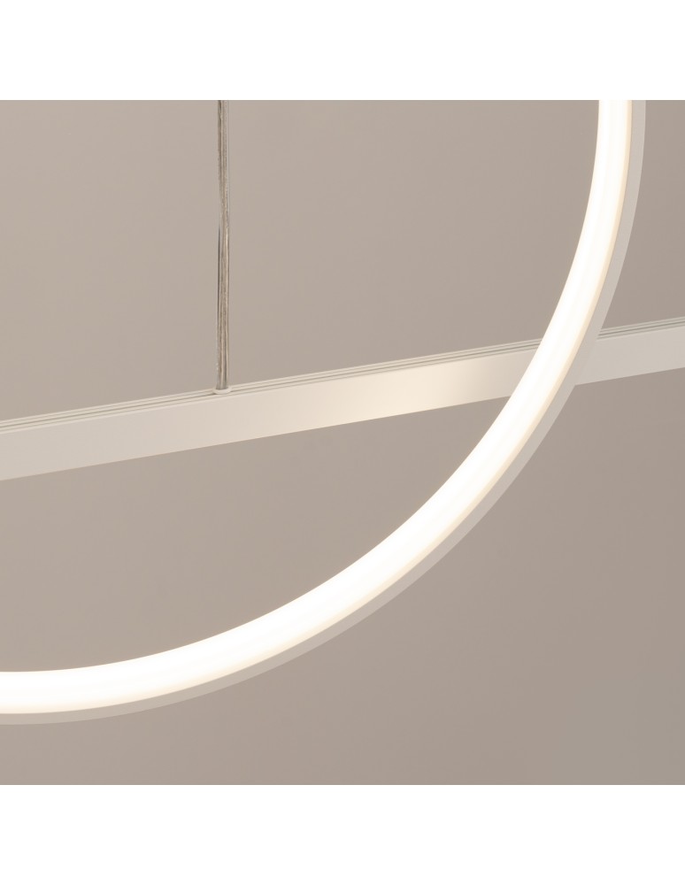 Thoro Lampa wisząca GLAD biała LED 3000K TH.492 Thoro Lampa wisząca GLAD biała LED 3000K TH.492