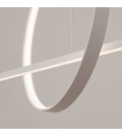 Thoro Lampa wisząca GLAD biała LED 3000K TH.492 Thoro Lampa wisząca GLAD biała LED 3000K TH.492