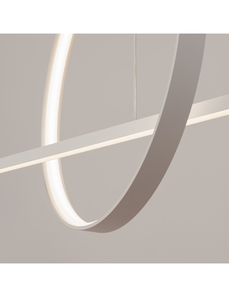 Thoro Lampa wisząca GLAD biała LED 3000K TH.492 Thoro Lampa wisząca GLAD biała LED 3000K TH.492