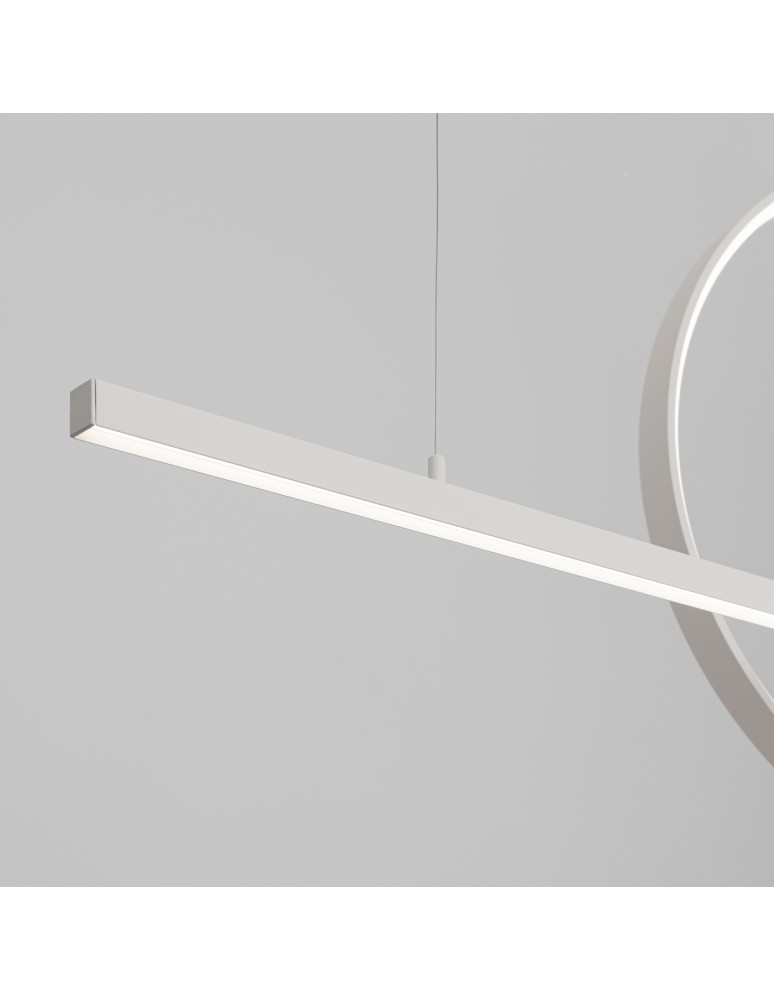 Thoro Lampa wisząca GLAD biała LED 4000K TH.493 Thoro Lampa wisząca GLAD biała LED 4000K TH.493