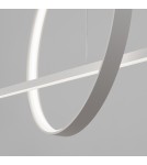 Thoro Lampa wisząca GLAD biała LED 4000K TH.493 Thoro Lampa wisząca GLAD biała LED 4000K TH.493