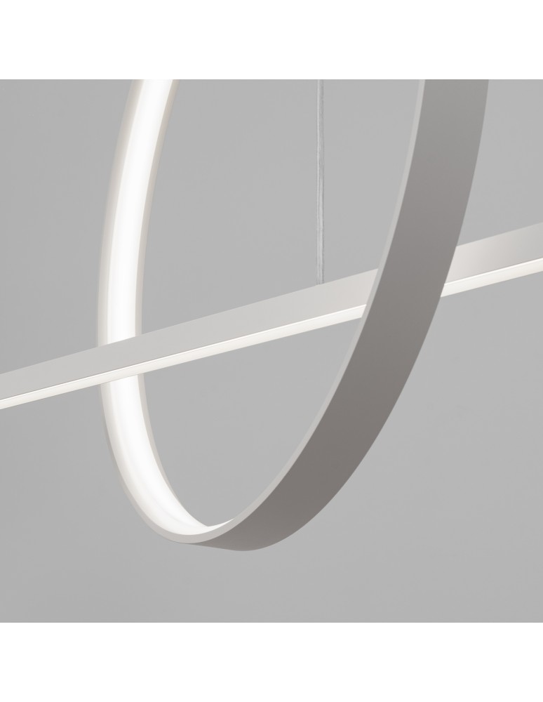 Thoro Lampa wisząca GLAD biała LED 4000K TH.493 Thoro Lampa wisząca GLAD biała LED 4000K TH.493
