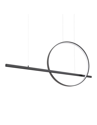 Thoro Lampa wisząca GLAD czarna LED 3000K TH.494
