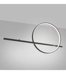 Thoro Lampa wisząca GLAD czarna LED 4000K TH.495 Thoro Lampa wisząca GLAD czarna LED 4000K TH.495