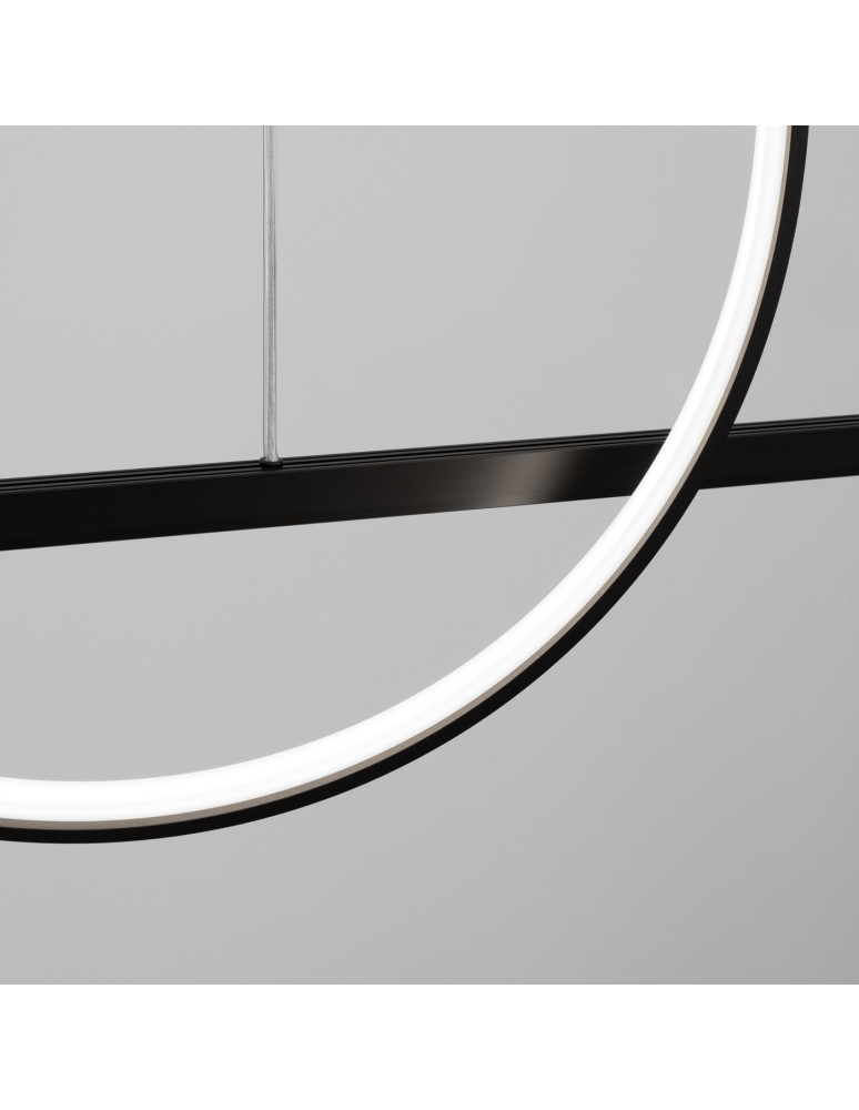 Thoro Lampa wisząca GLAD czarna LED 4000K TH.495 Thoro Lampa wisząca GLAD czarna LED 4000K TH.495