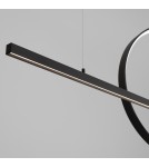 Thoro Lampa wisząca GLAD czarna LED 4000K TH.495 Thoro Lampa wisząca GLAD czarna LED 4000K TH.495