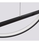 Thoro Lampa wisząca GLAD czarna LED 4000K TH.495 Thoro Lampa wisząca GLAD czarna LED 4000K TH.495