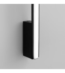 Kinkiety designerskie - Thoro Kinkiet LAGOM 120 czarny LED 4000K TH.504 - product 4