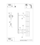 Kinkiety designerskie - Thoro Kinkiet LAGOM 120 czarny LED 4000K TH.504 - product 9